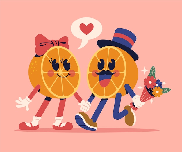 Media naranja-illustration