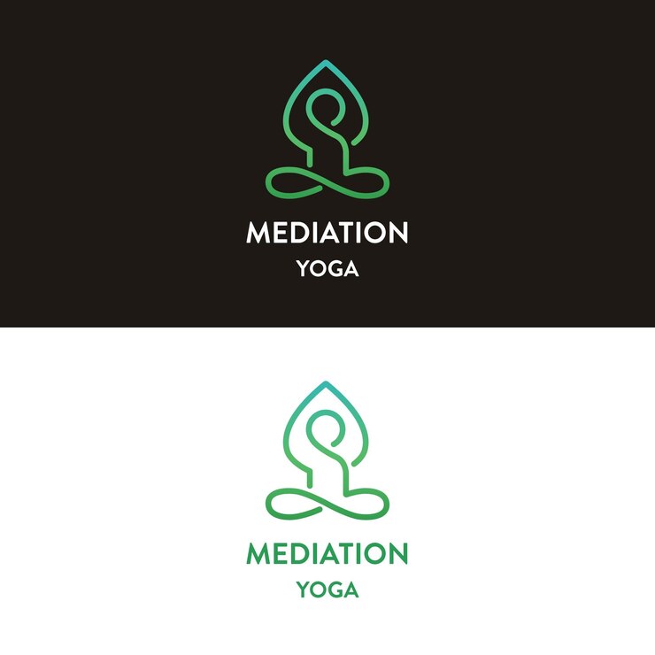 Meditation Yoga Logo Design