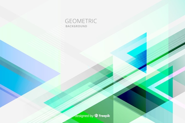 Mehrfarbiger geometrischer Hintergrund