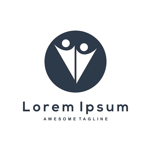 Menschen-Silhouette-Logo