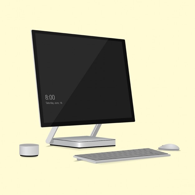 Kostenlose Vektor microsoft studio computer