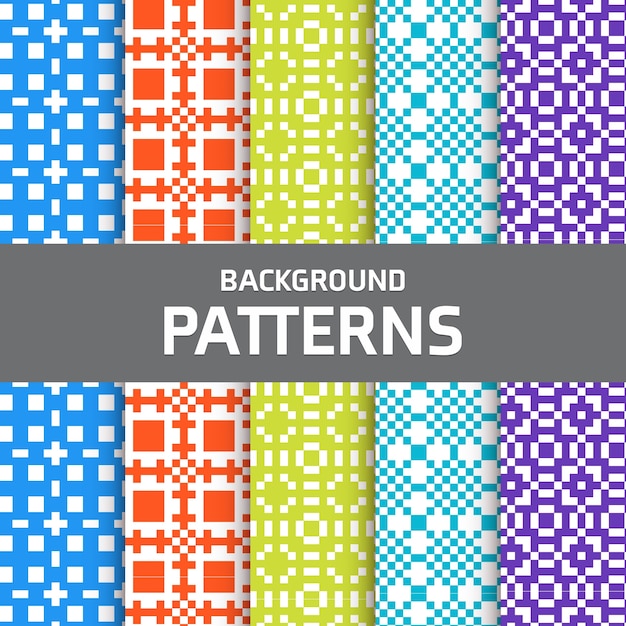 Mix pattern hintergrund