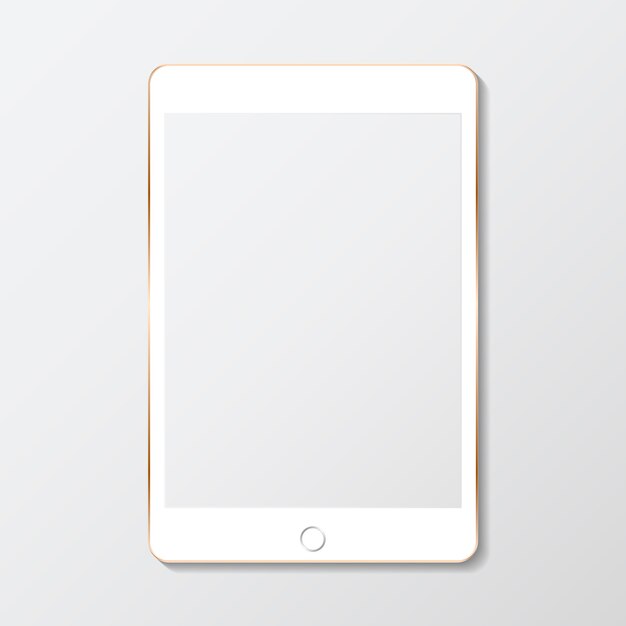 Mockup eines digitalen Geräts
