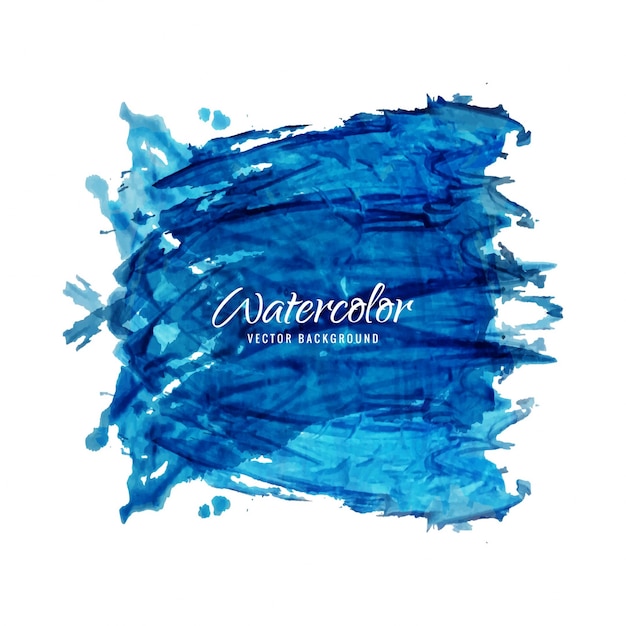 Moderne blaue Aquarell Hintergrund