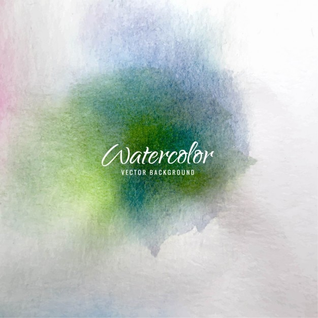 Kostenloser Vektor moderne bunte aquarell-hintergrund