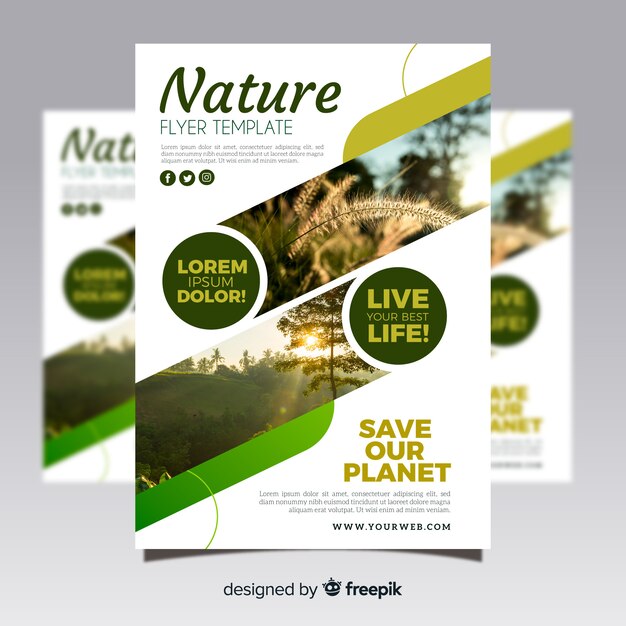 Moderne Business-Flyer-Vorlage