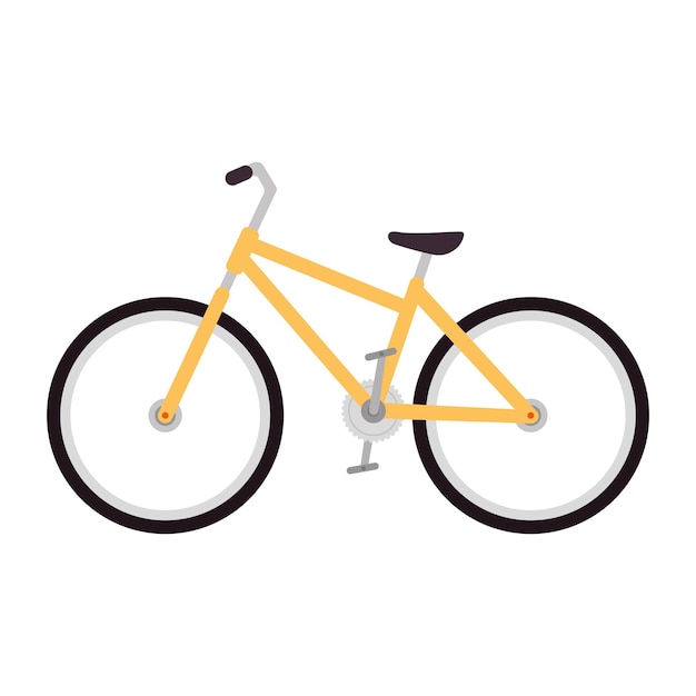 Moderne fahrrad-abenteuer-ikonen isoliert