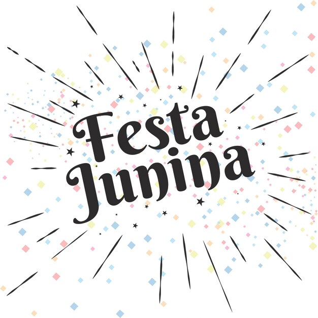 Moderne festa junina Hintergrund