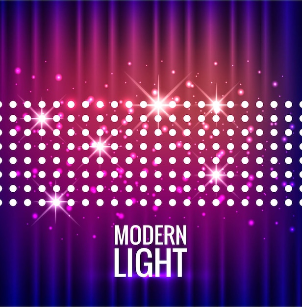 Moderne Lichter Hintergrund