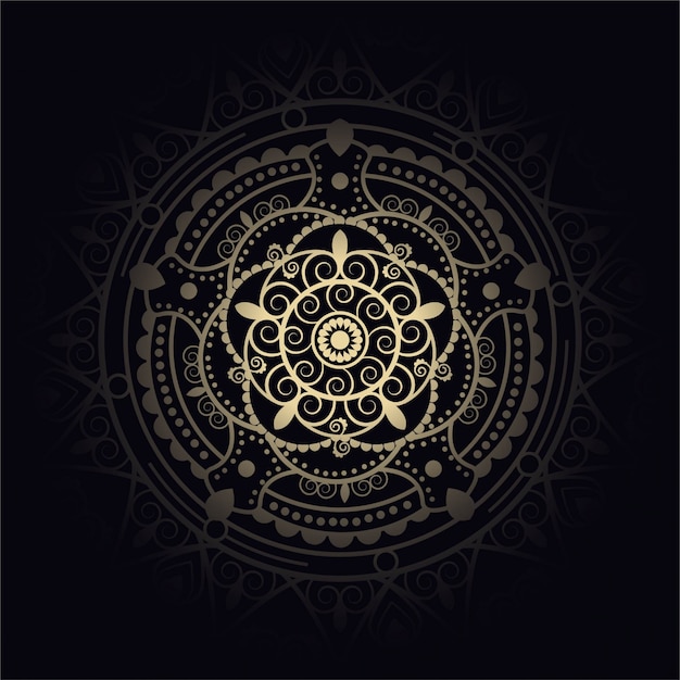 Moderne Mandala Hintergrund