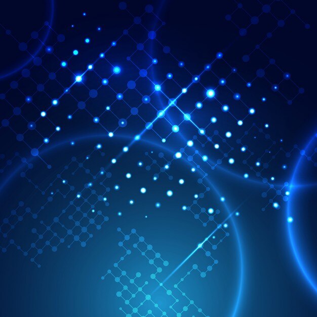 Moderne Technologie Hintergrund mit einer abstrakten Gitter-Design