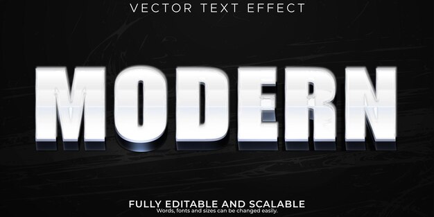 Moderner Texteffekt, bearbeitbare Perspektive und eleganter Textstil x9
