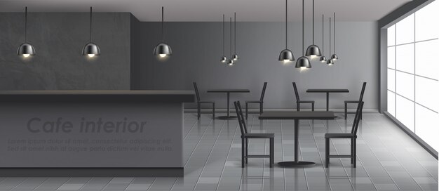 Modernes Café Banner