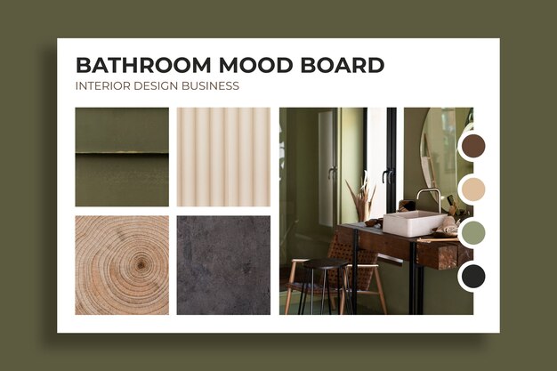 Moodboard-Fotocollage-Vorlage