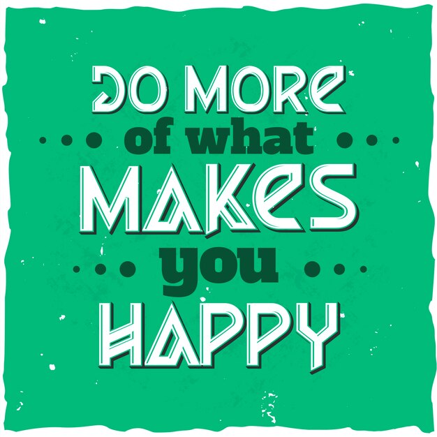 Motivationsplakat.