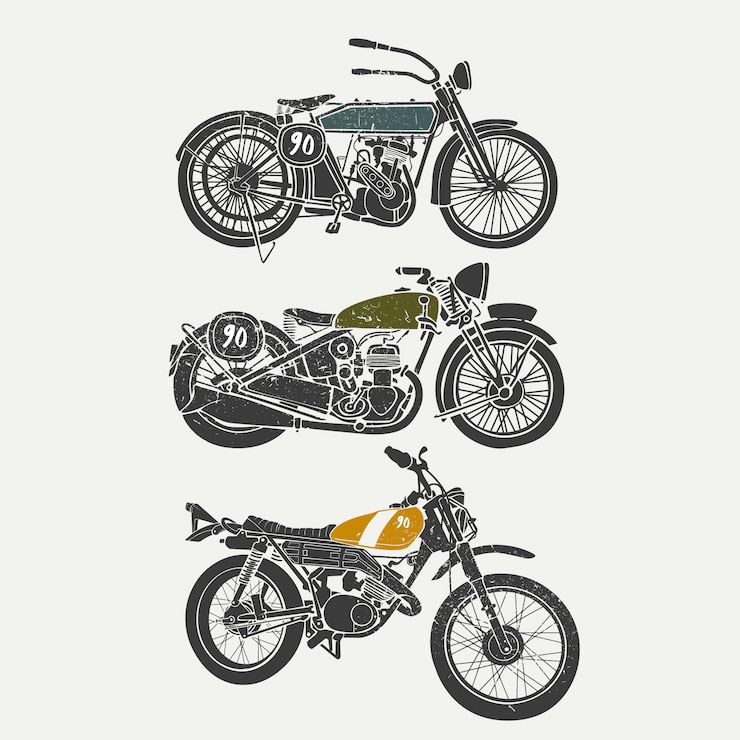 Motorrad-Design-Kollektion