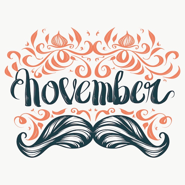 Movember schriftzug