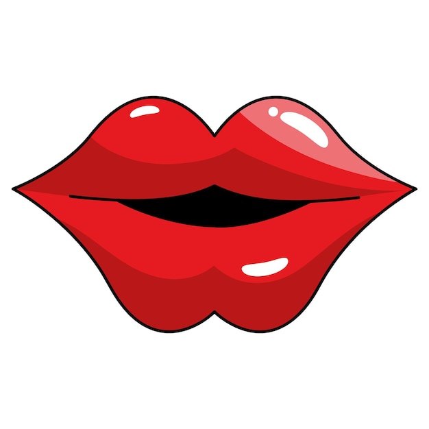 Kussmund Clipart Bilder Kostenloser Download auf Freepik