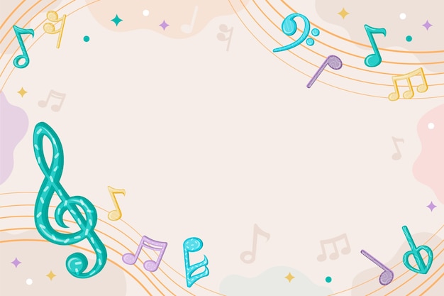Musik-Hintergrundnoten