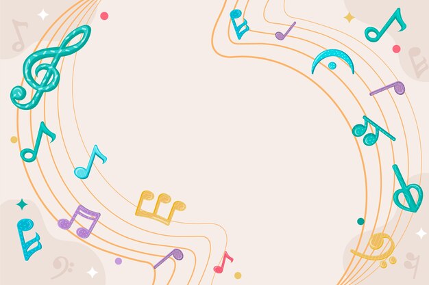 Musik-Hintergrundnoten
