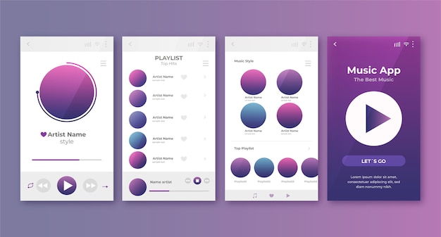 Musik-Player-App-Thema