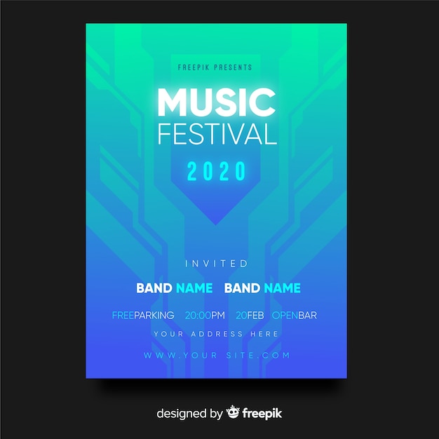 Musikfestival-poster