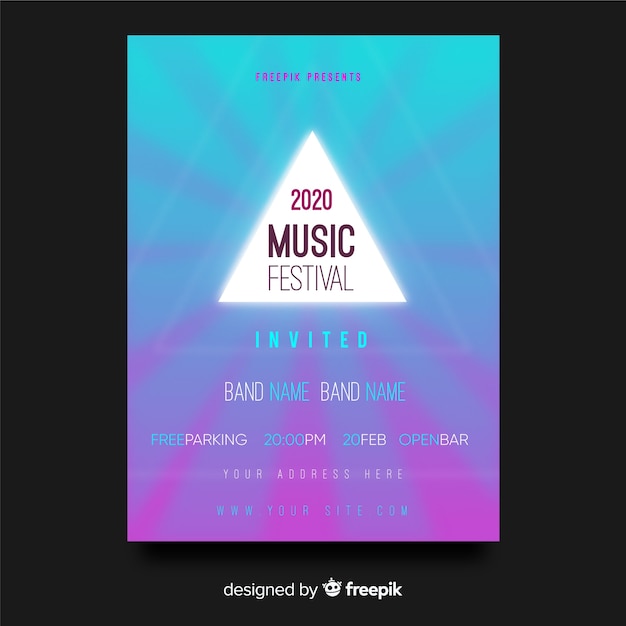 Musikfestival-poster