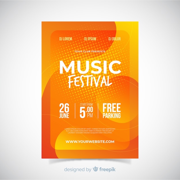 Musikfestival-poster