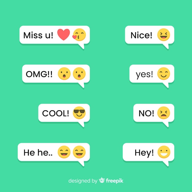 Nachrichten mit emojis-reaktionen