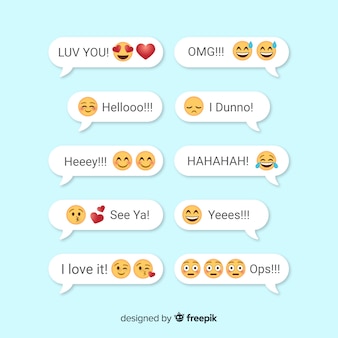 Nachrichten mit emojis-reaktionen