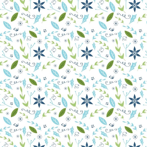 Kostenlose Vektor nahtlose blumenmuster design