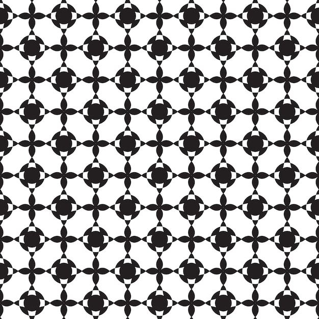 Nahtloses Muster des abstrakten minimalistischen Grafikdesigns mit sich wiederholender Struktur in der monochromen Artillustration