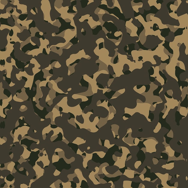 Nahtloses Muster des Armee-Tarnungsvektors Die militärische Tarnung der Textur wiederholt den nahtlosen Armee-Design-Vektorhintergrund
