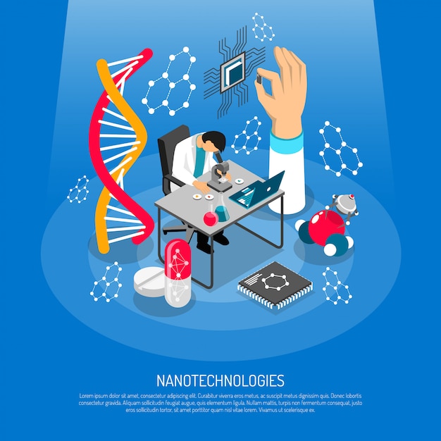 Nanotechnologien isometrische zusammensetzung