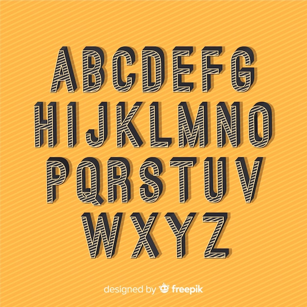 Neon-Alphabet