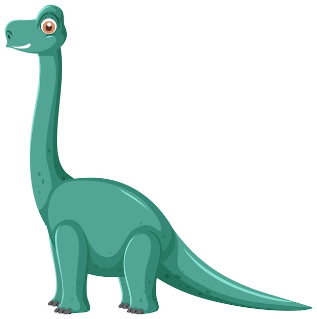 Netter Brachiosaurus-Dinosaurier-Cartoon