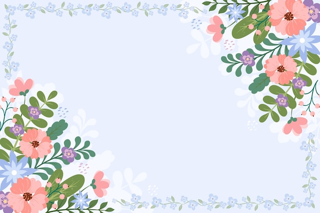 Netter Hintergrund mit Blumendetails