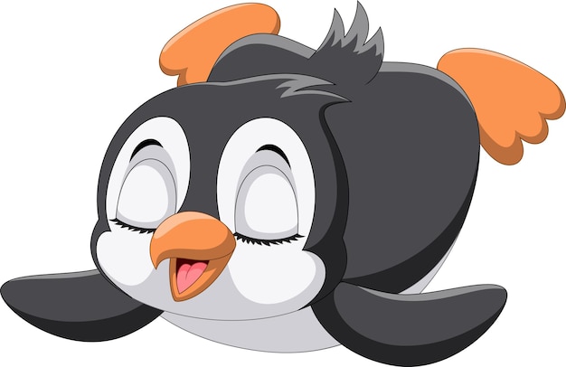 Netter pinguin-cartoon