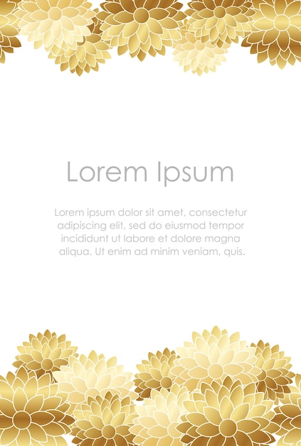 Kostenloser Vektor neujahrskarten-vektorschablone mit japanischen weinlese-nahtlosen chrysantheme-mustern.