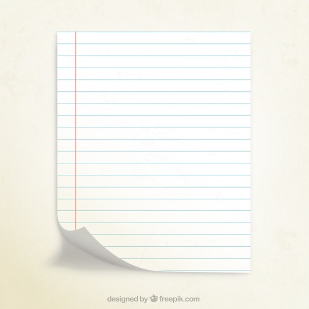 Notebook-Papier