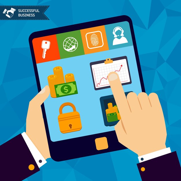 Online-Banking-Konzept