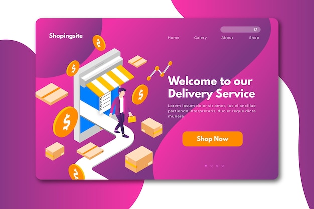 Online-Landingpage-Design einkaufen