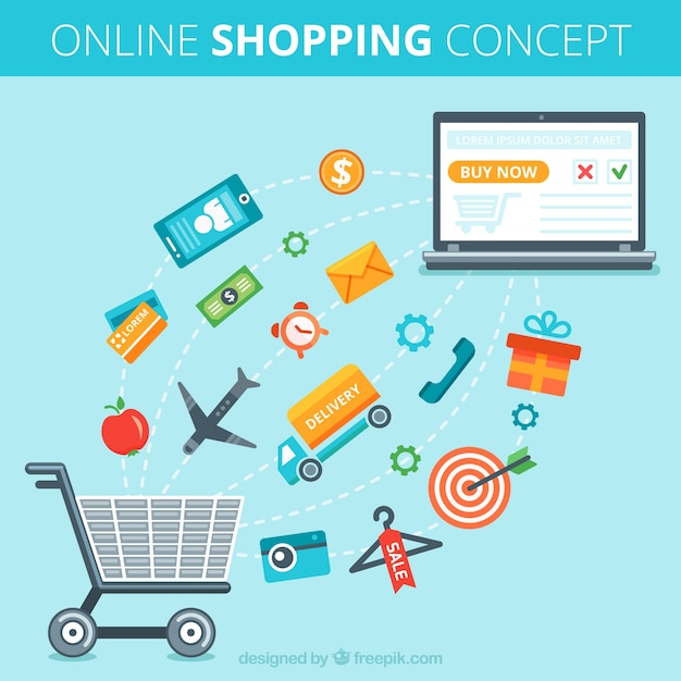 Online-shopping-konzept