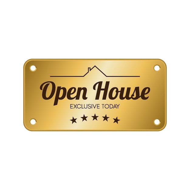 Open House Label