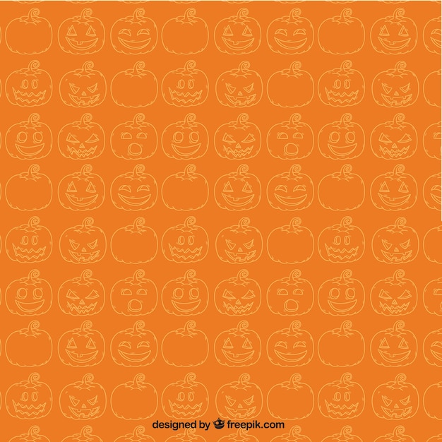 Orange Halloween-Hintergrund