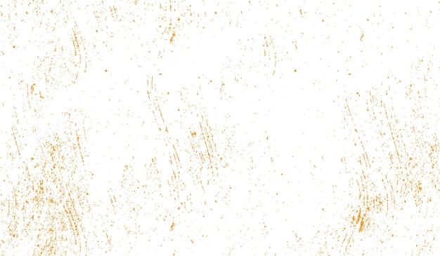 orangefarbene Grunge-Textur auf weißem Hintergrund