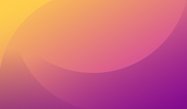Orangefarbener farbverlauf-hintergrund, 3d-design mit farbverlauf