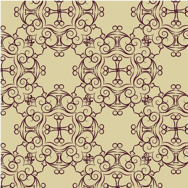 Ornamental Hintergrund Design