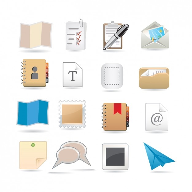 Paper Icon Set
