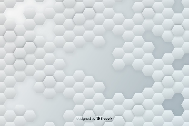 Papierart geometrische modelle hintergrund